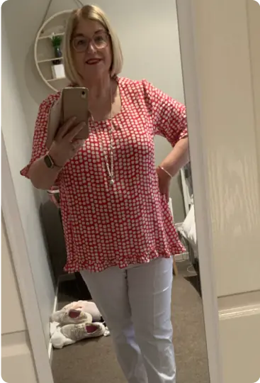 Sharon after weight loss